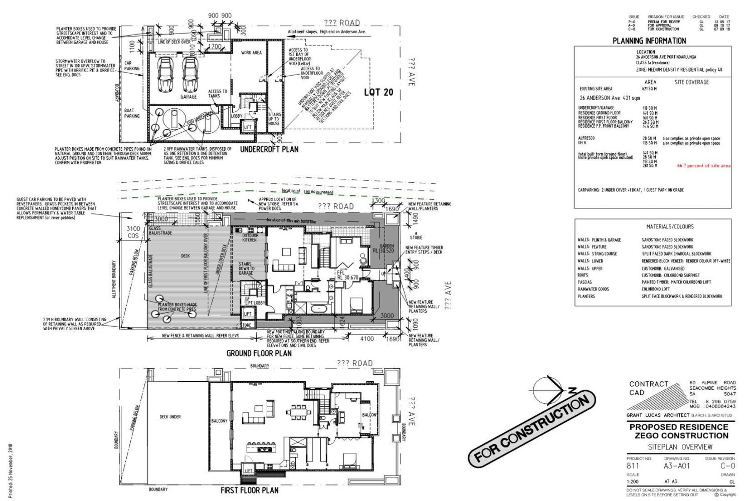 Documentation: What to expect in a good set of Architectural Plans and